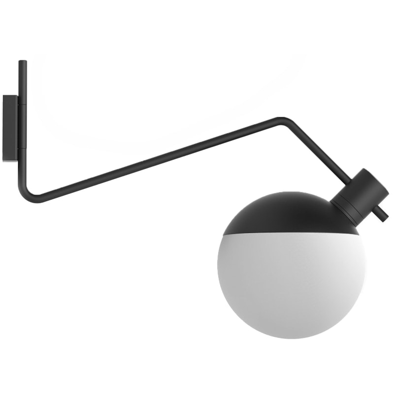 Baluna Wandlamp Medium, Zwart