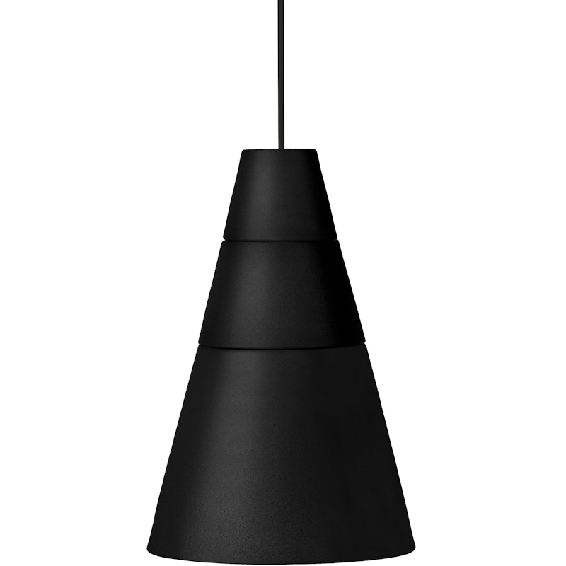 Ili Ili Hanglamp Coney Cone, Zwart