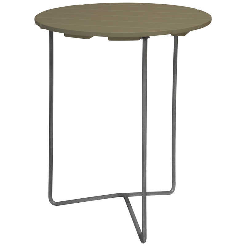 6B Tafel Ø60 cm, Lichtgroen / Thermisch Verzinkt Staal