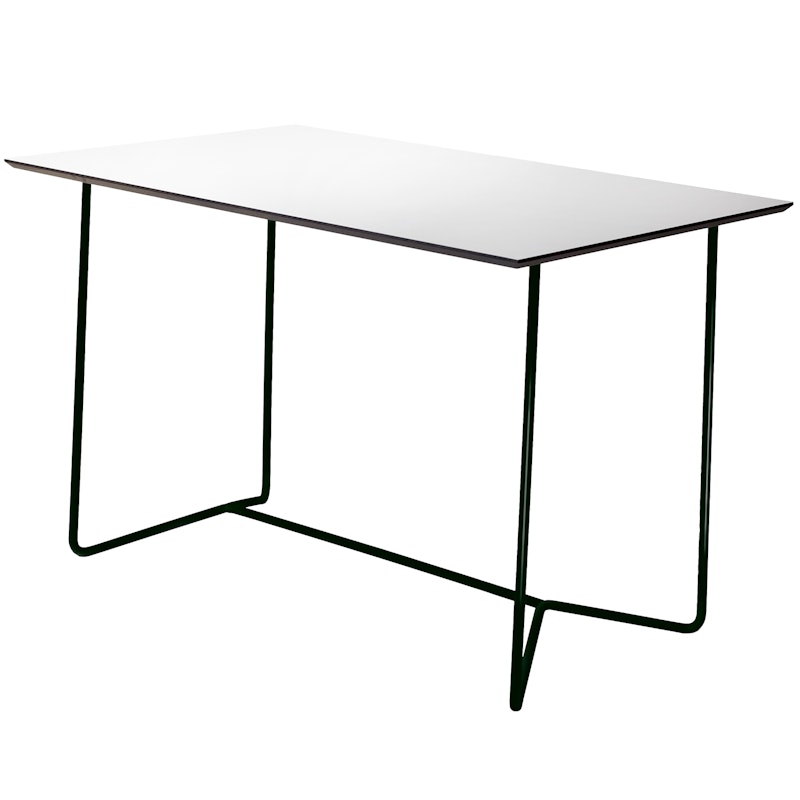 High Tech Tafel 70x100 cm, Laminaat / Zwart