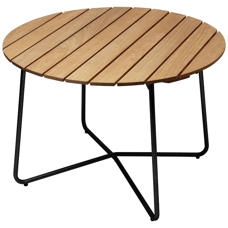 9A Tafel Ø100 cm, Geolied Eiken / Zwart