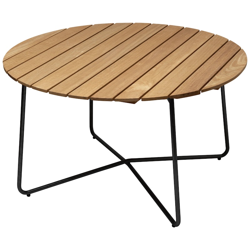 9A Tafel Ø120 cm, Geolied Eiken / Zwart