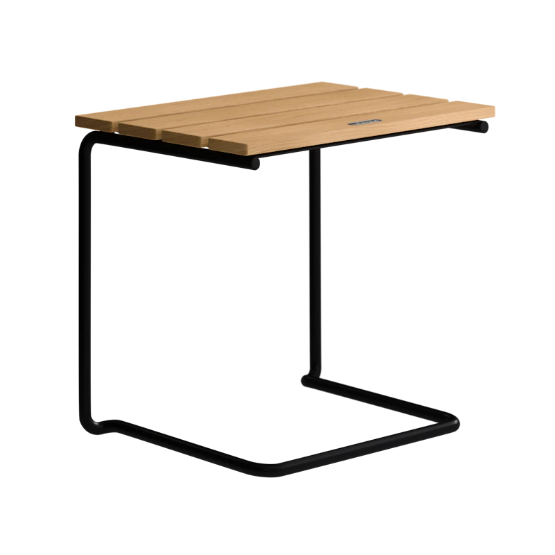 Voetenbank A3, Geolied Eiken / Zwart