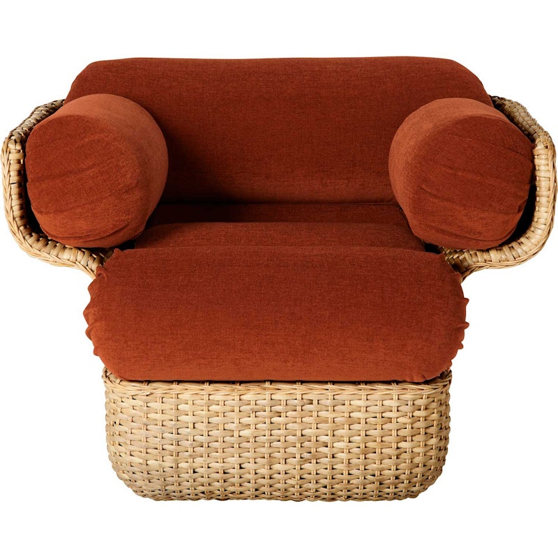 Basket Loungestoel, Rotan / Belsuede Sp Fr 133