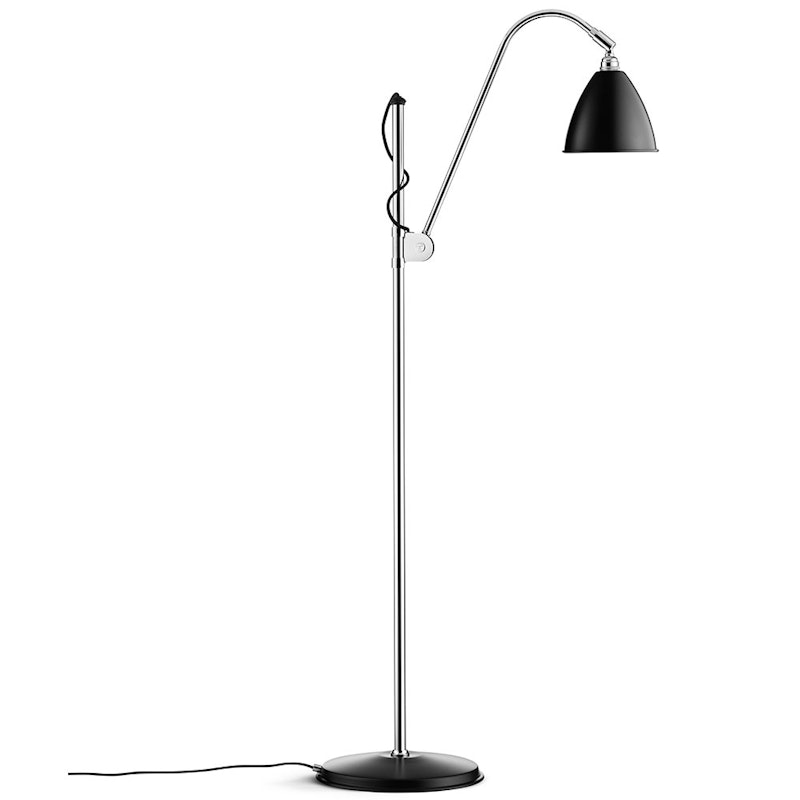 Bestlite BL3S Vloerlamp, Chroom/Zwart