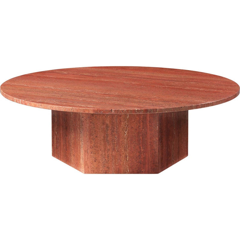 Epic Salontafel Rond 110 cm, Burnt Red