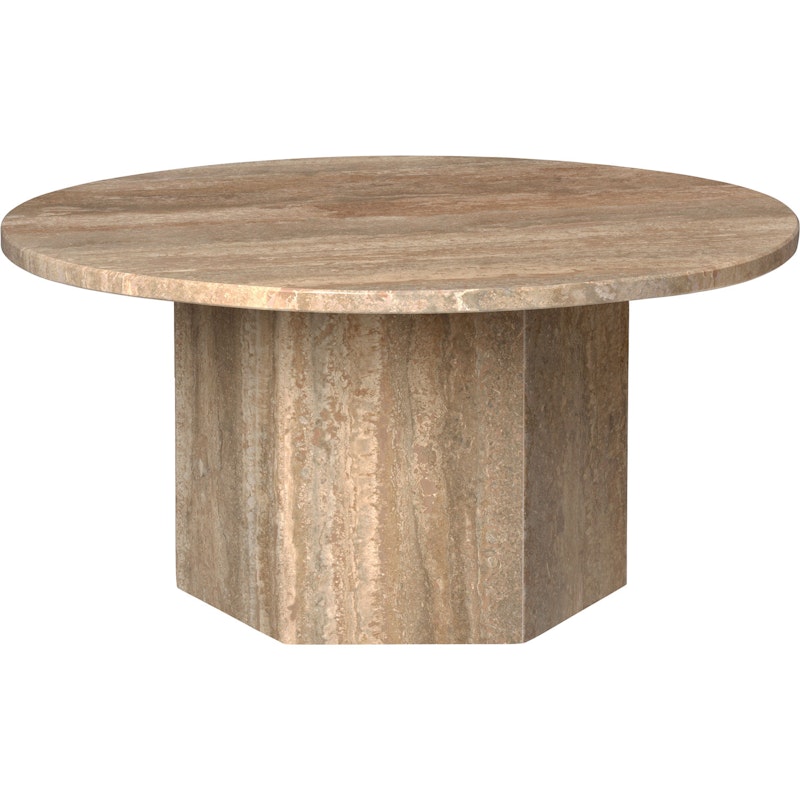 Epic Salontafel Rond 80 cm, Warm Taupe