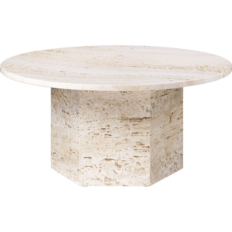 Epic Salontafel Rond 80 cm, Neutral White