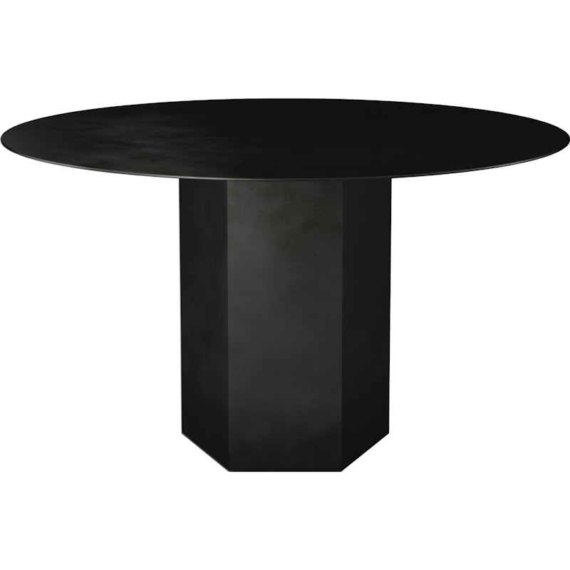 Epic Eettafel Ø130 Staal, Midnight Black