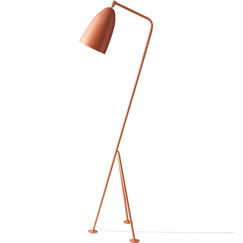 Gräshoppa Vloerlamp, Vintage red