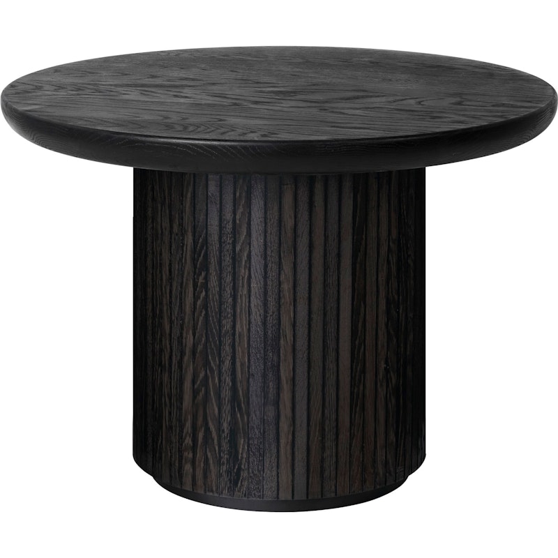 Moon Salontafel Rond Ø60 x H45, Bruinzwart Eikenfineer