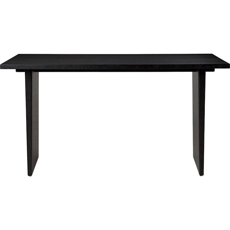 Private Bureau 120x60 cm, Bruinzwart  Gebrandschilderd Eiken