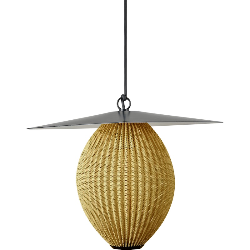 Satellite Hanglamp Voor Buiten 220 mm, Mustard Gold Semi Matt