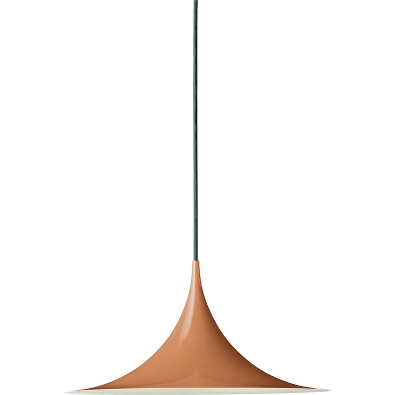 Semi Hanglamp Ø 30 cm, Glossy Roasted Pumpkin