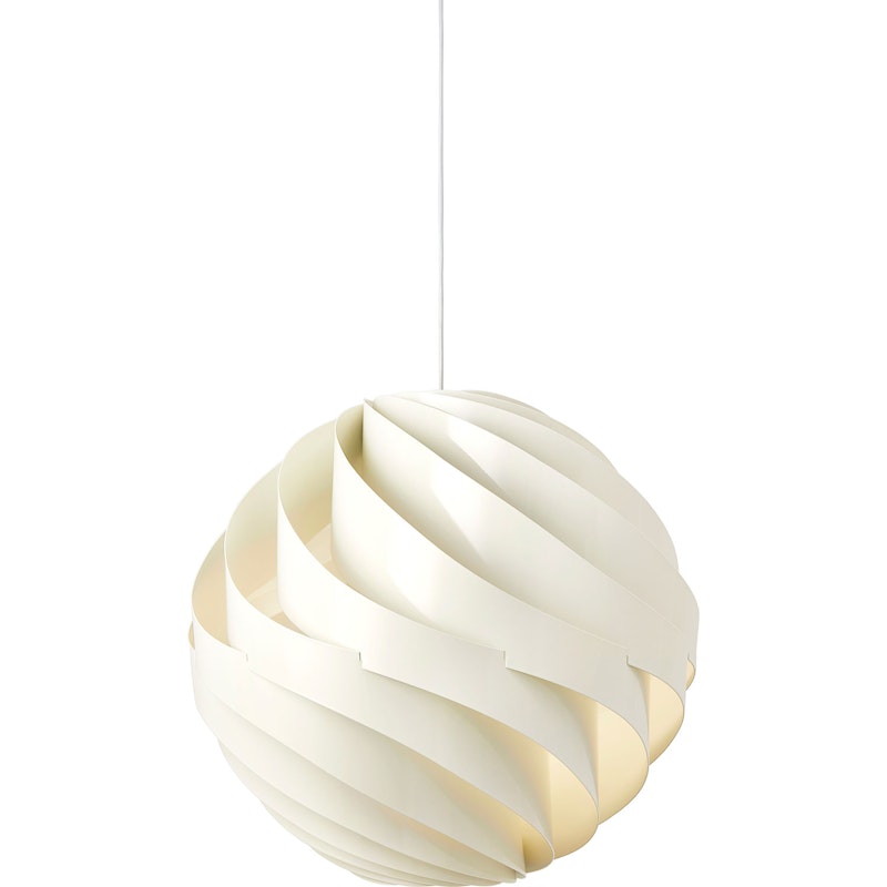 Turbo Hanglamp Ø 62 cm, Glossy Alabaster White