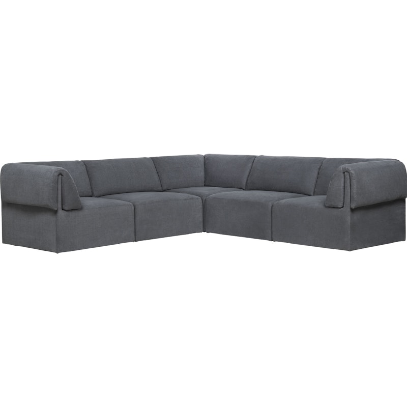 Wonder Corner Sofa PG1, Hot Madison 1294/096 FC