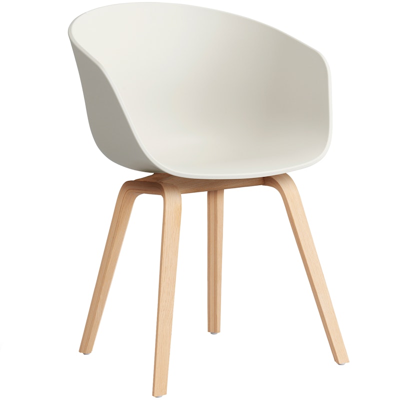 AAC 22 2.0 Fauteuil, Soaped Oak / Melange Cream