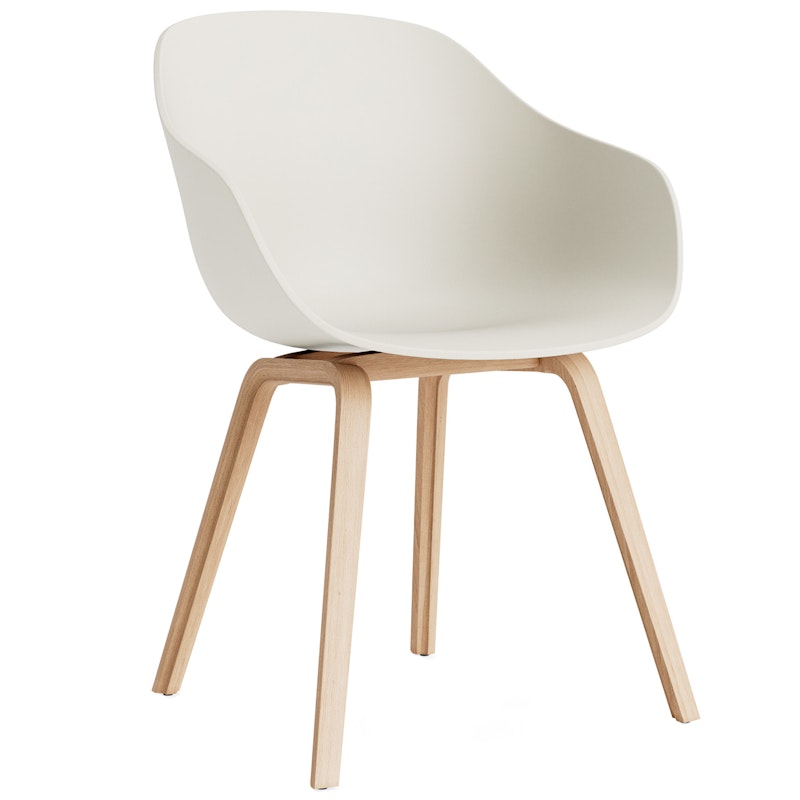 AAC 222 2.0 Fauteuil, Soaped Oak / Melange Cream