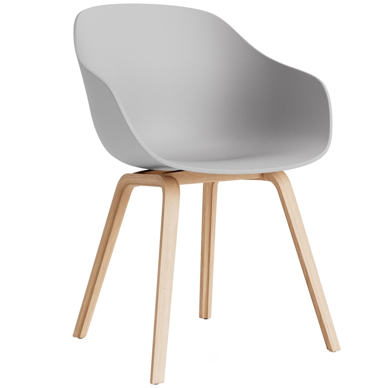 AAC 222 2.0 Fauteuil, Soaped Oak / Concrete Grey