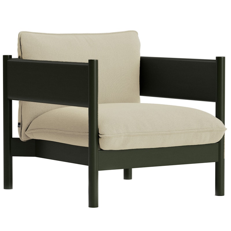 Arbour Club Fauteuil, Bottle Green / Maglia Cream