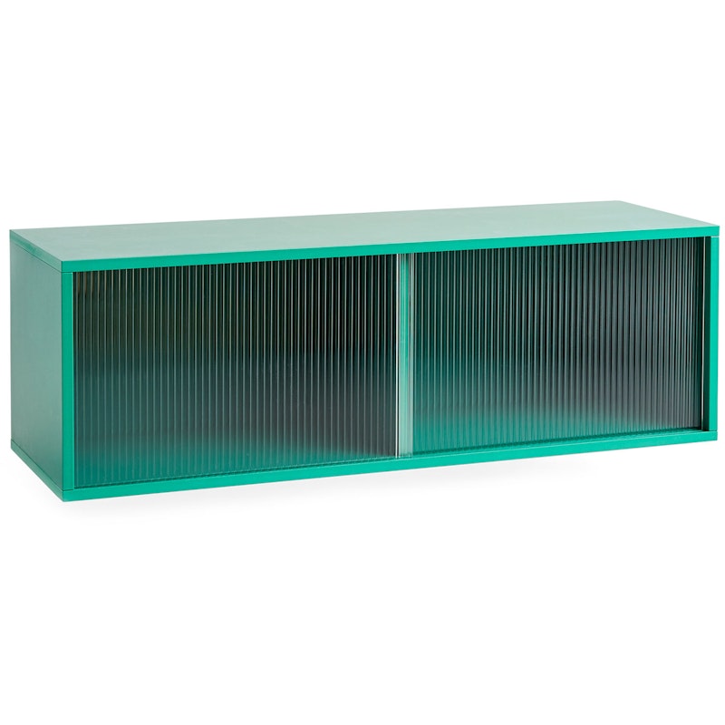 Colour Cabinet Wandplank Glazen Deur, 120 cm / Dark Mint