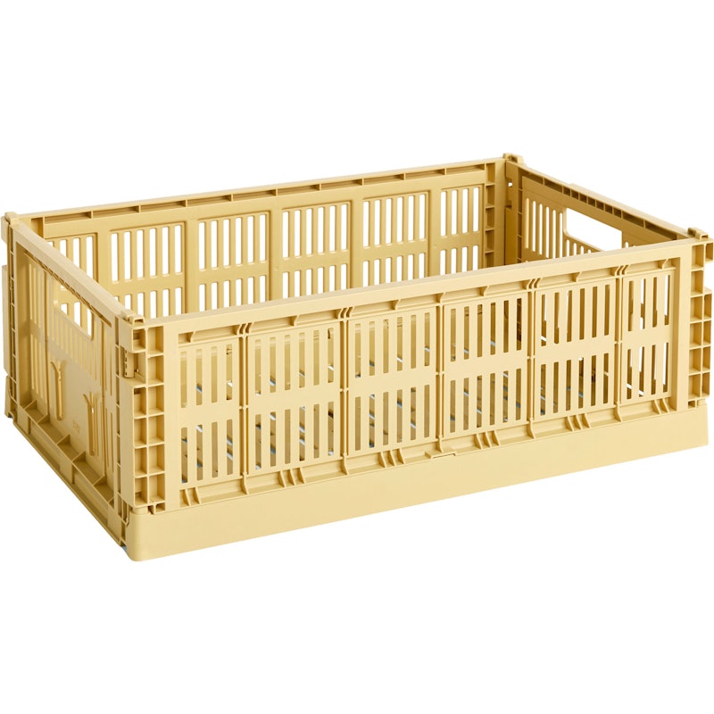 Colour Crate Opbergbox L, 34,5x53 cm, Golden Yellow