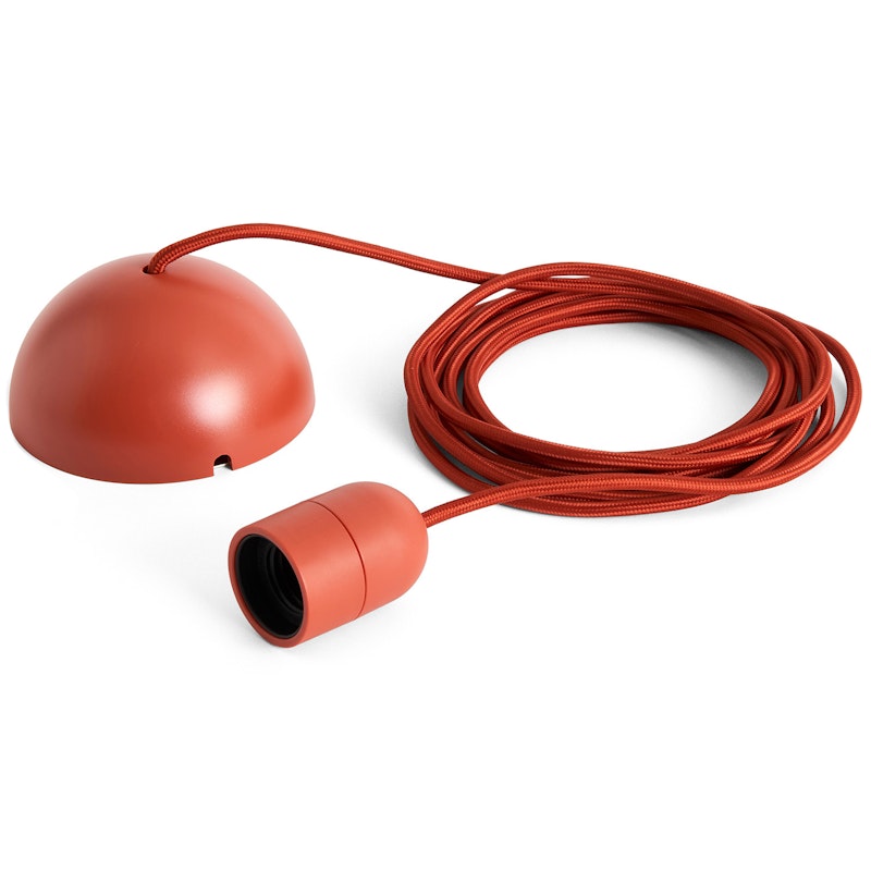 Common Snoerset Voor Een Hanglamp, Rusty Red