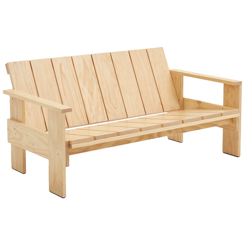 Crate Loungesofa, Helder Gelakt