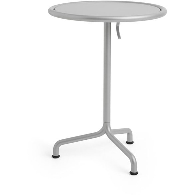 Deville Table 55 cm, Silver grey