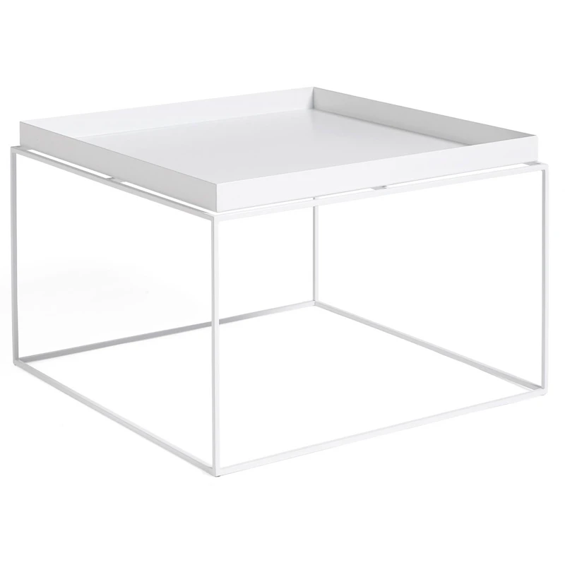 Dienbladtafel 60x60 cm, Wit