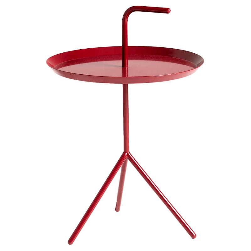 DLM Tafel Ø38 cm, Cherry Red High Gloss