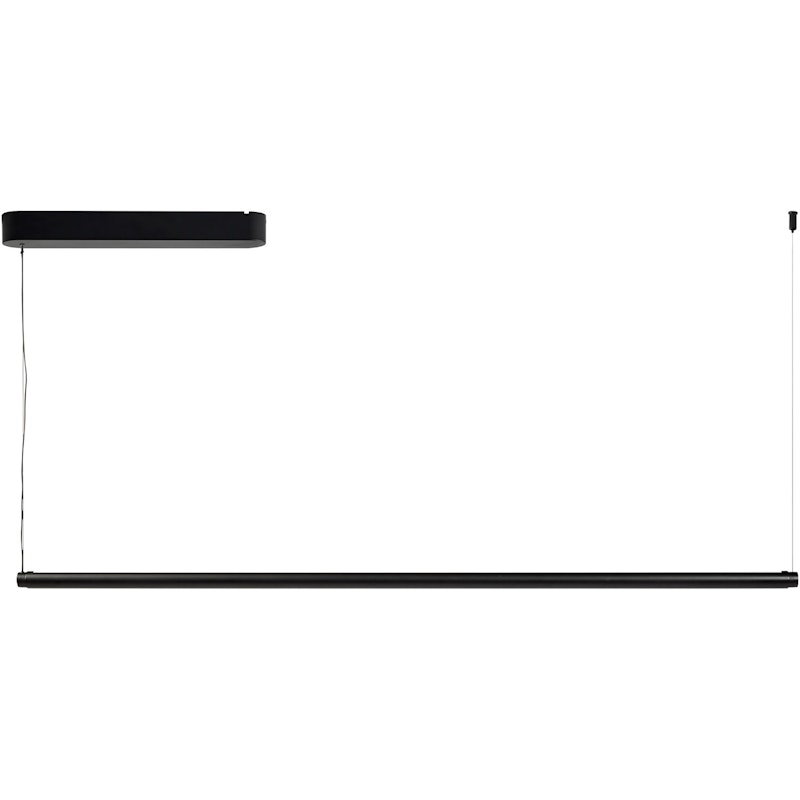 Factor Linear Hanglamp Diffuus, Soft Black