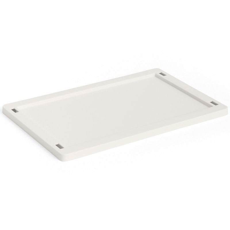 Colour Crate Plastic Small Deksel, Off-white