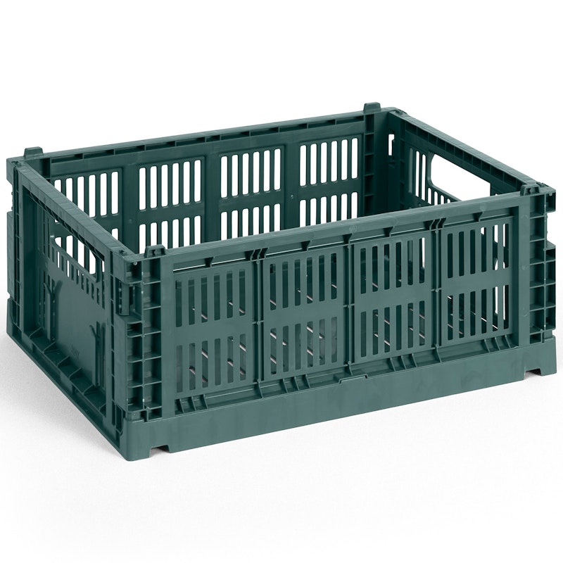 Colour Crate Medium Opslag, Dark Green