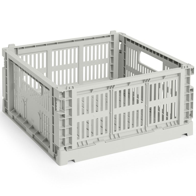 Colour Crate Medium Square Opslag, Grey