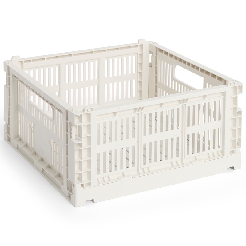 Colour Crate Medium Square Opslag, Off-white