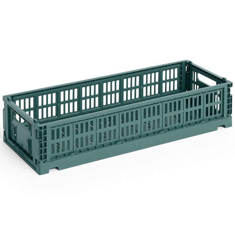 Colour Crate Mini Oblong Opslag, Dark Green