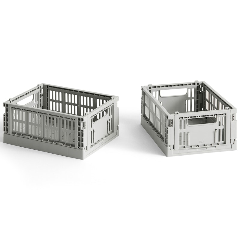Colour Crate Mini Opslag Pak van 2, Grey