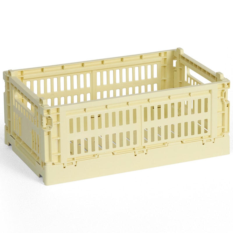 Colour Crate Small Opslag, Light Yellow