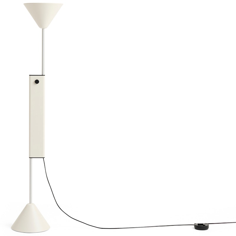 Twist Vloerlamp, Cream White