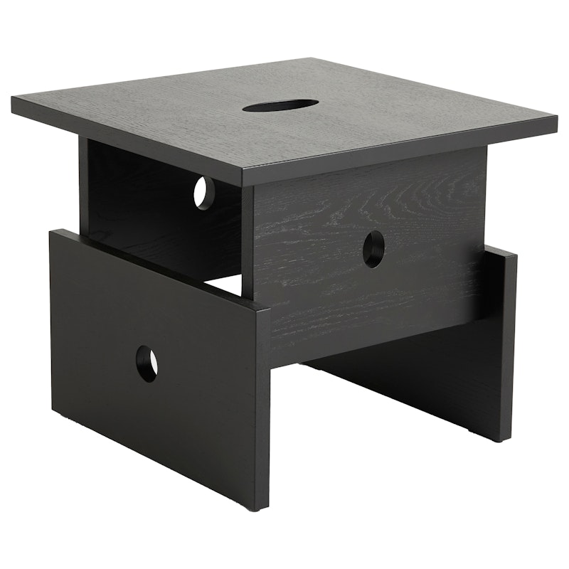 Wood Box Salontafel, Zwart Eiken