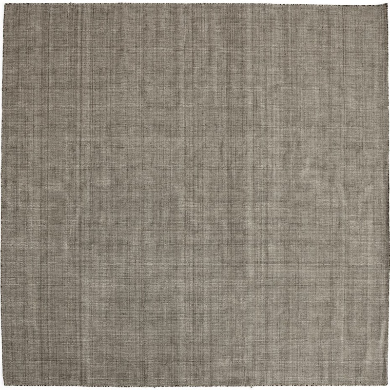 Haze Vloerkleed 230x230 cm, Zwart