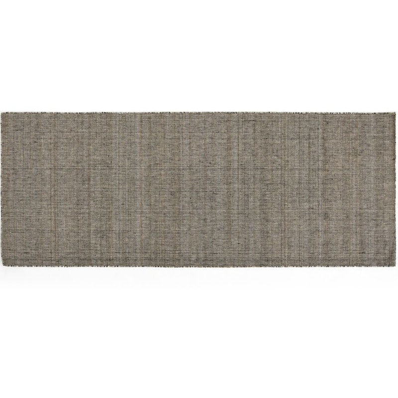 Haze Vloerkleed 80x200 cm, Zwart