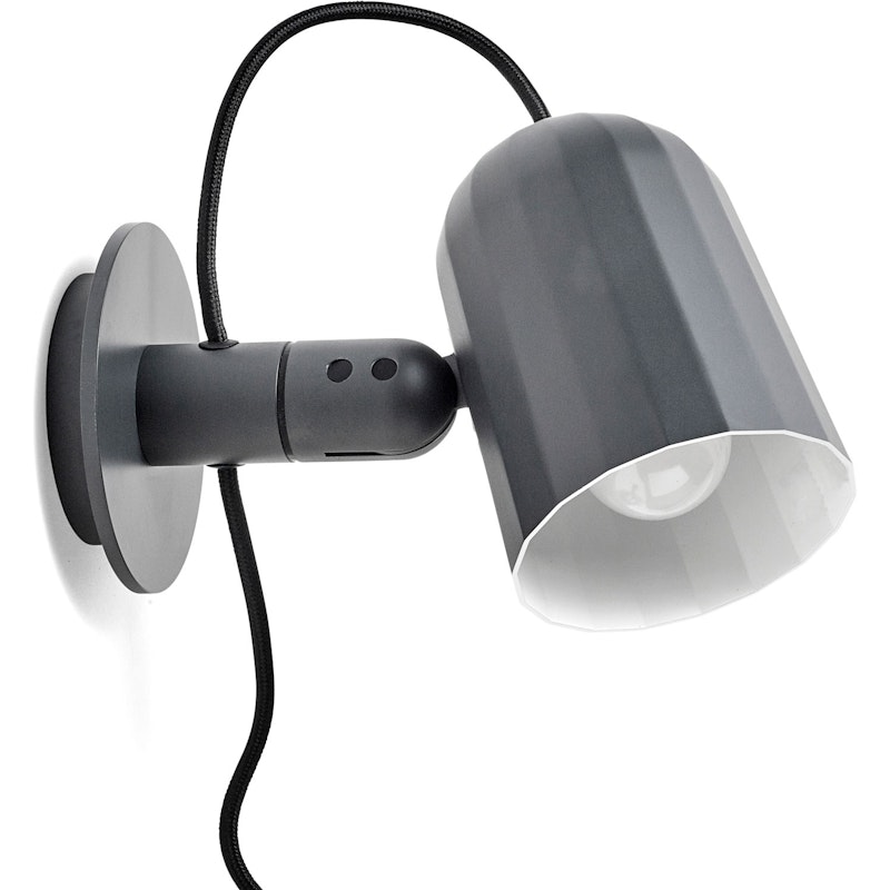 Noc Wall Lamp Wandlamp, Donkergrijs