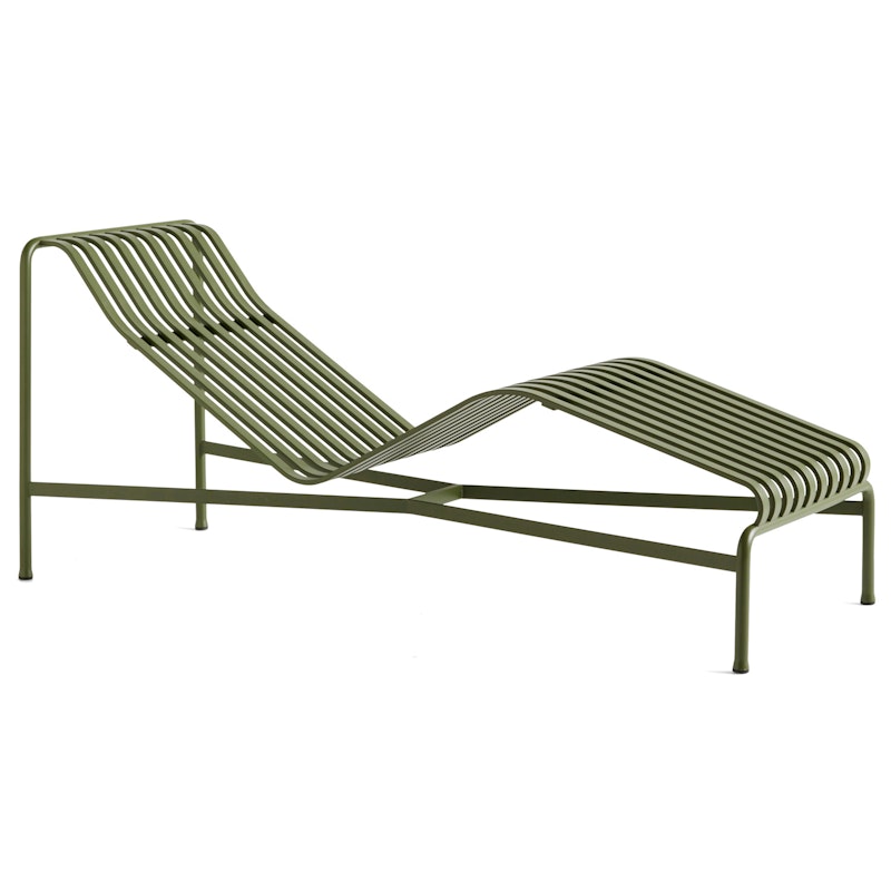 Palissade Chaise Longue, Olijfgroen