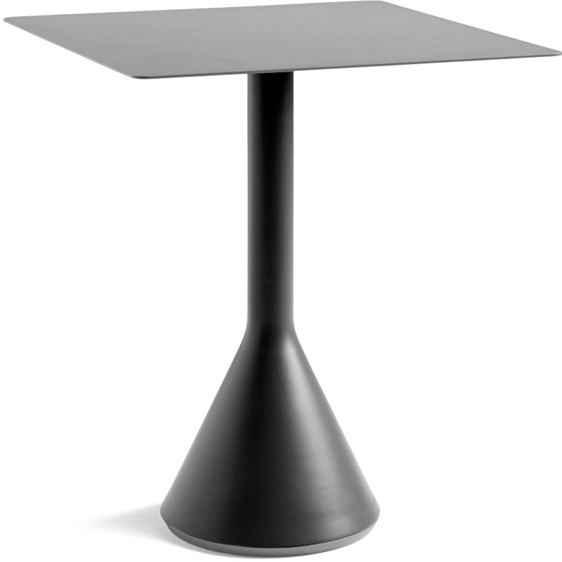 Palissade Cone Tafel 65x65 cm, Antraciet