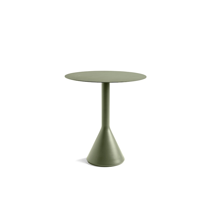 Palissade Cone Tafel Ø70, Olive