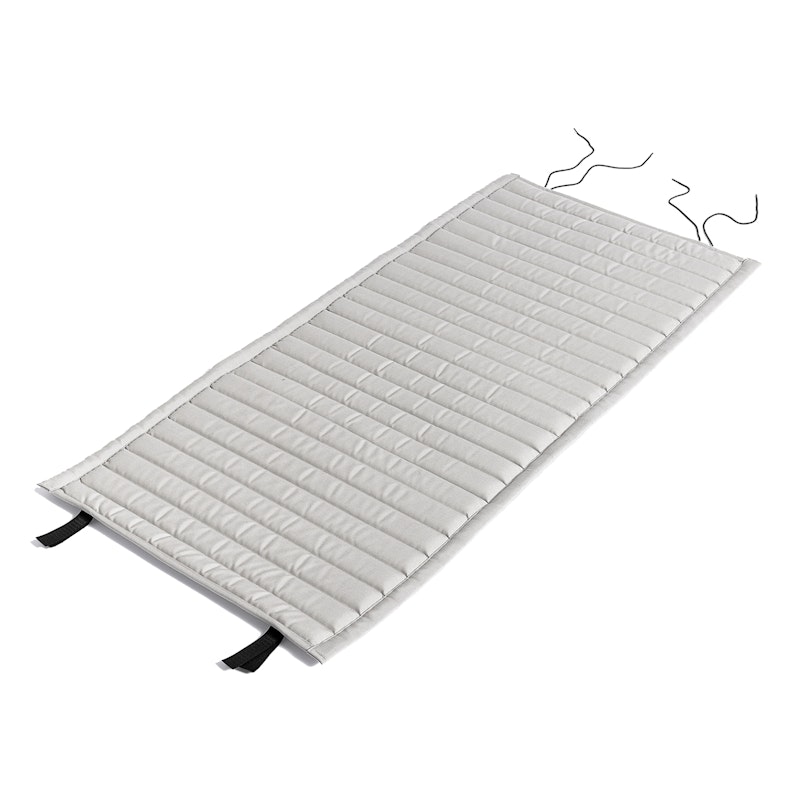 Palissade Kussen Gewatteerd Loungestoel Laag, Sky Grey