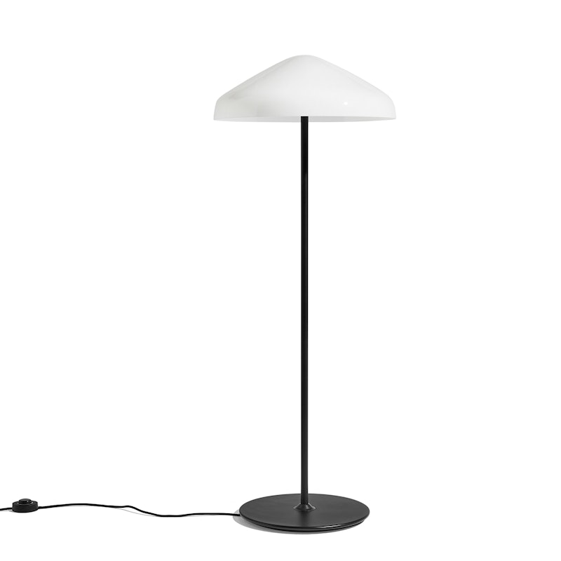 Pao Vloerlamp, Wit Opaal Glas