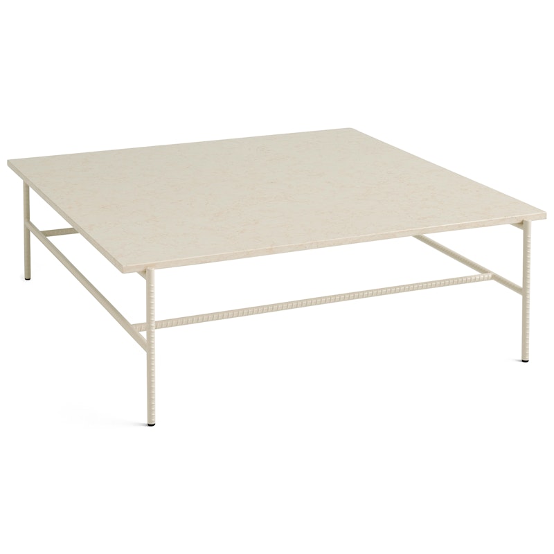 Rebar Salontafel 100x104 cm, Alabaster